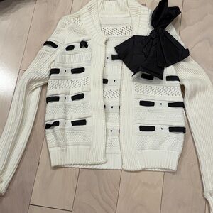 VALENTINO Bow Sweater Sz 42